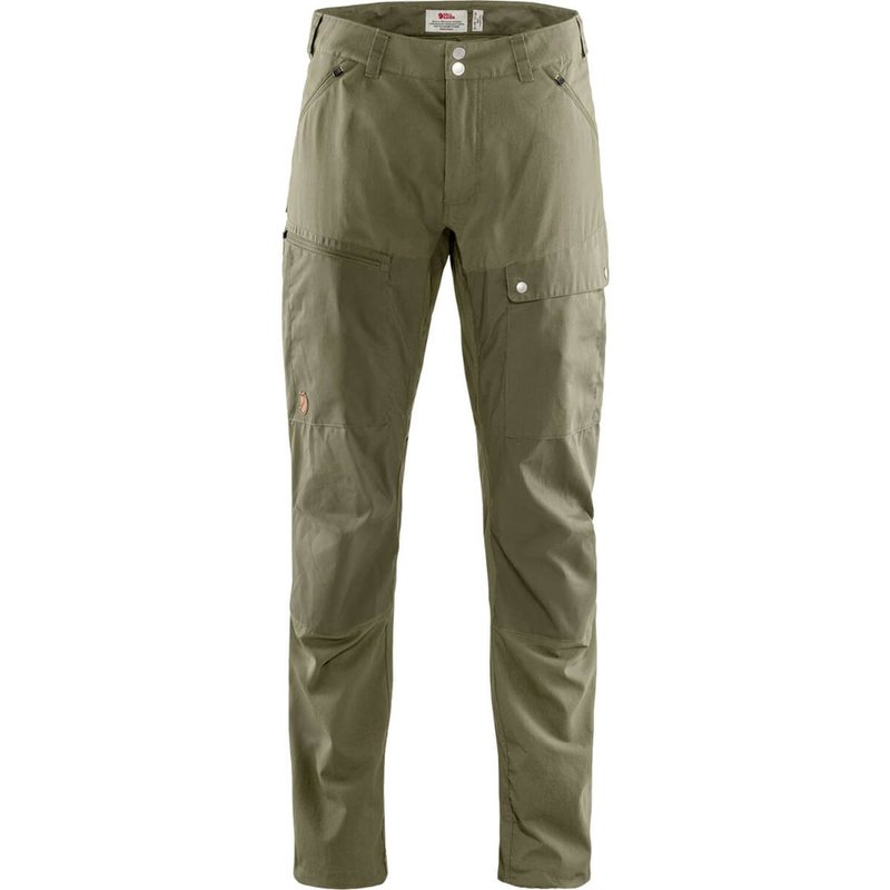 【Fjallraven】Abisko Midsummer Trousers 长裤 男 草原棕/浅橄 - 男装运动裤 - 其他材质 绿色