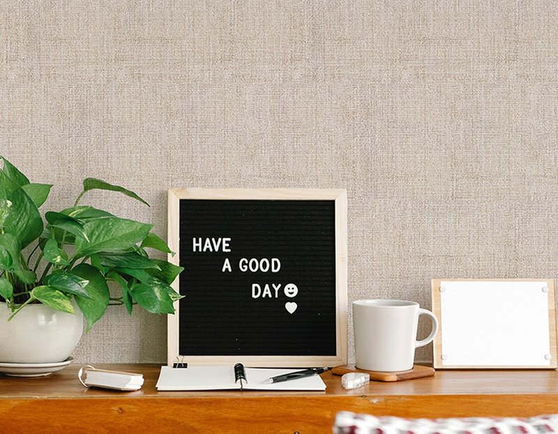 【老朋友限定礼】原创壁贴 | 巴拉望编织纹 (5/10/20片装) - 墙贴/壁贴 - 其他材质 卡其色