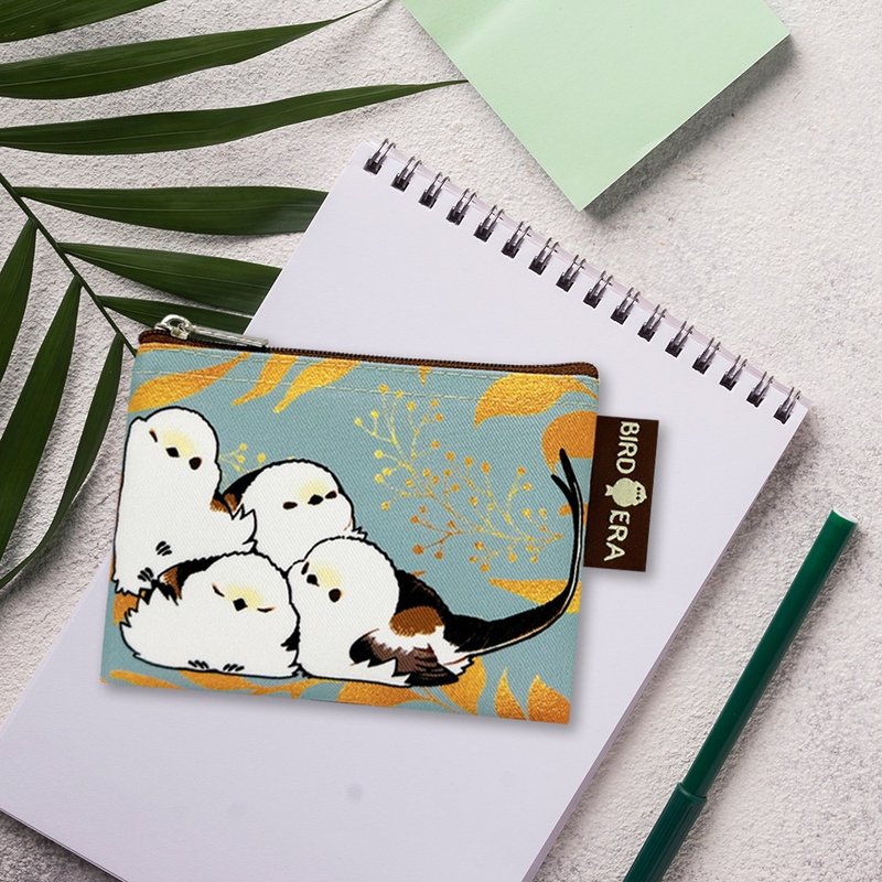 Sunny Bag x BIRD ERA鸟时代 零钱包-挤挤山雀 - 零钱包 - 其他材质 蓝色