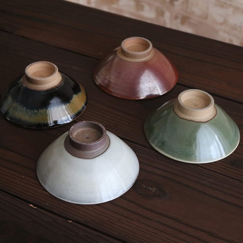 饭碗 中型 高取器 高取器 饭碗 饭碗 高取器 鬼丸濑山陶器 - 碗 - 陶 白色
