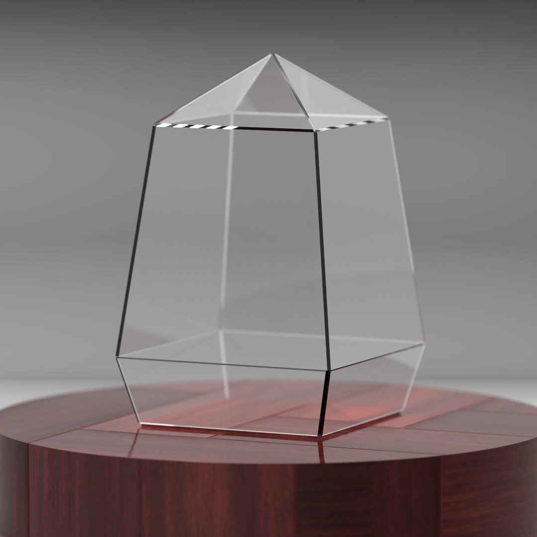 Digital drawing for printing! Stained glass terrarium. Project 139 - 图文模板设计 - 其他材质 