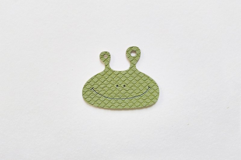 PU皮革装饰贴纸 5入 动物园系列 - 贴纸 - 人造皮革 绿色