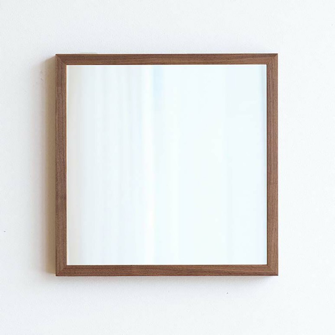 镜子 | SANO 42×42cm (镜子) - 其他家具 - 木头 
