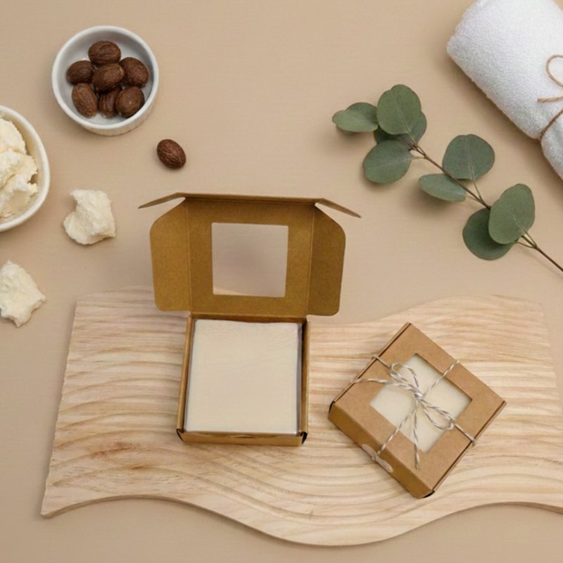 丝绒乳油木滋养洗颜皂-高比例乳油木果-滋润冬皂-干肌、敏感肌 - 肥皂/手工皂 - 其他材质 