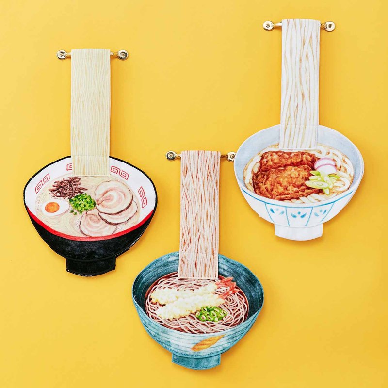 【满额送手帐】【YOU+MORE!】开胃拉面运动毛巾系列 - 毛巾浴巾 - 棉．麻 