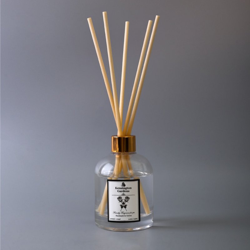 天然精油-宠物友善扩香-Kensington Gardens (温暖乳香与玫瑰) - 香薰/精油/线香 - 玻璃 多色