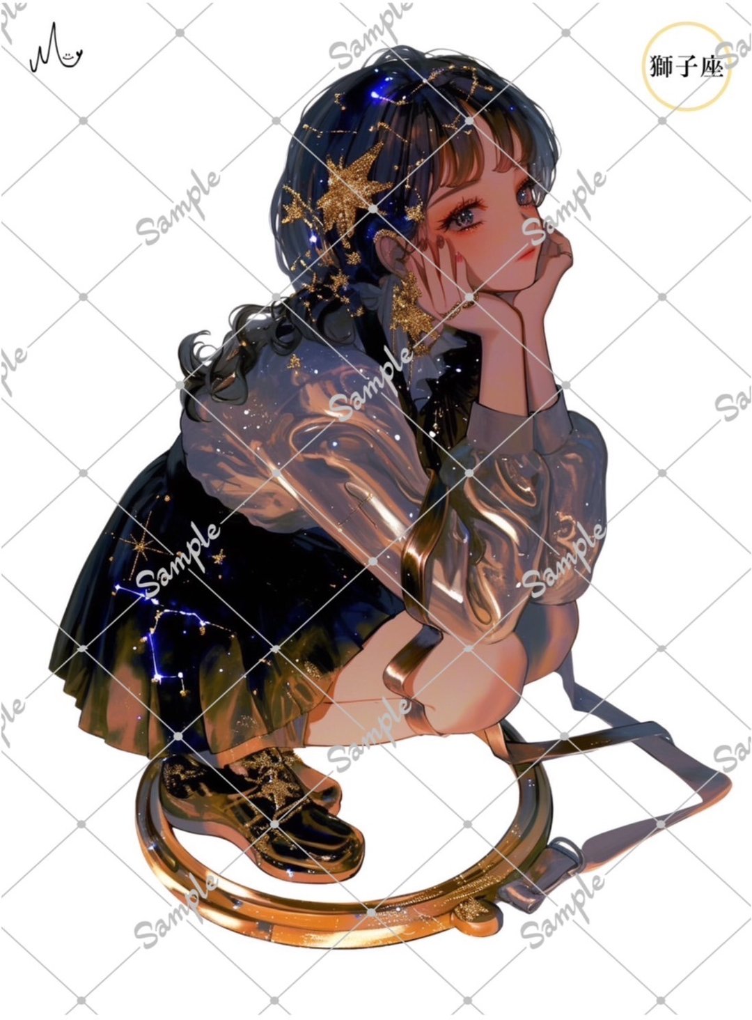 原创星座系列限时贴纸 - 贴纸 - 纸 