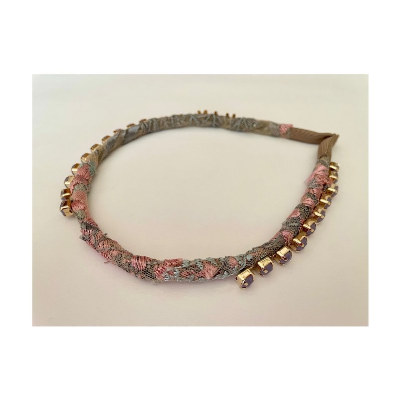 Jewel/Pink - 发饰 - 其他金属 粉红色