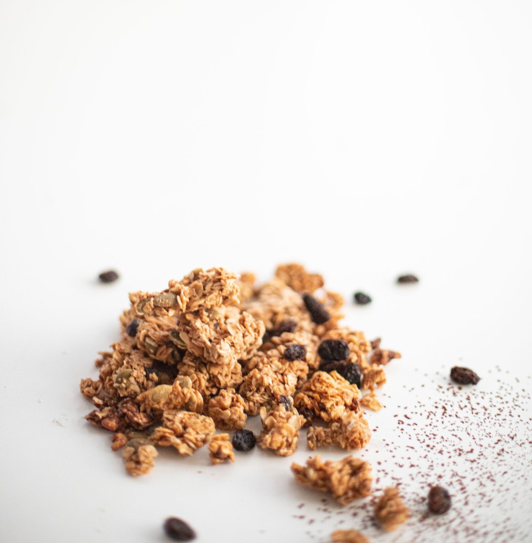 烤谷麦GRANOLA 【坚果燕麦脆烤谷麦】  小曦仓屋 - 谷物麦片 - 其他材质 咖啡色