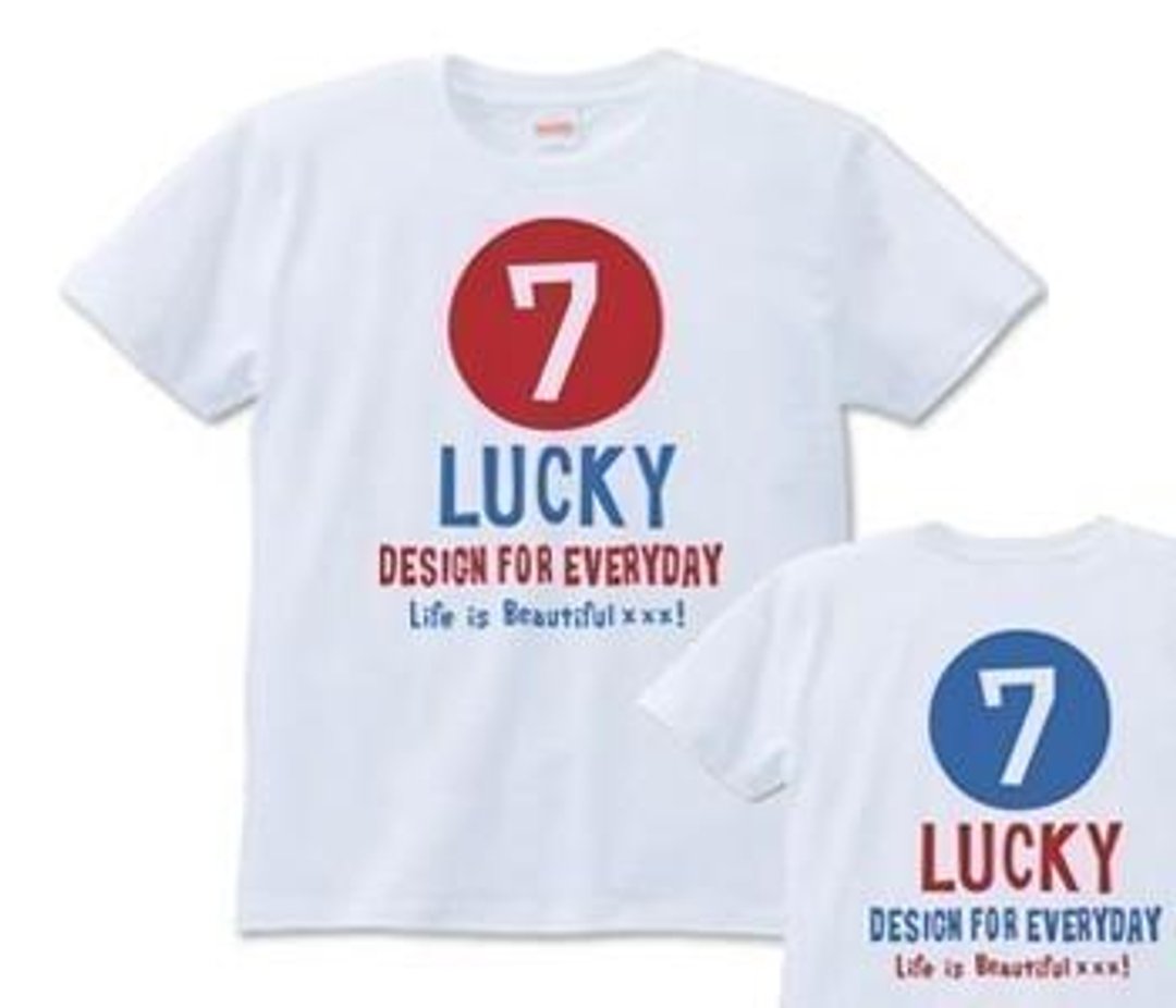 Circle numbering XS (women XS ~ S) [order product] - 中性连帽卫衣/T 恤 - 棉 白色