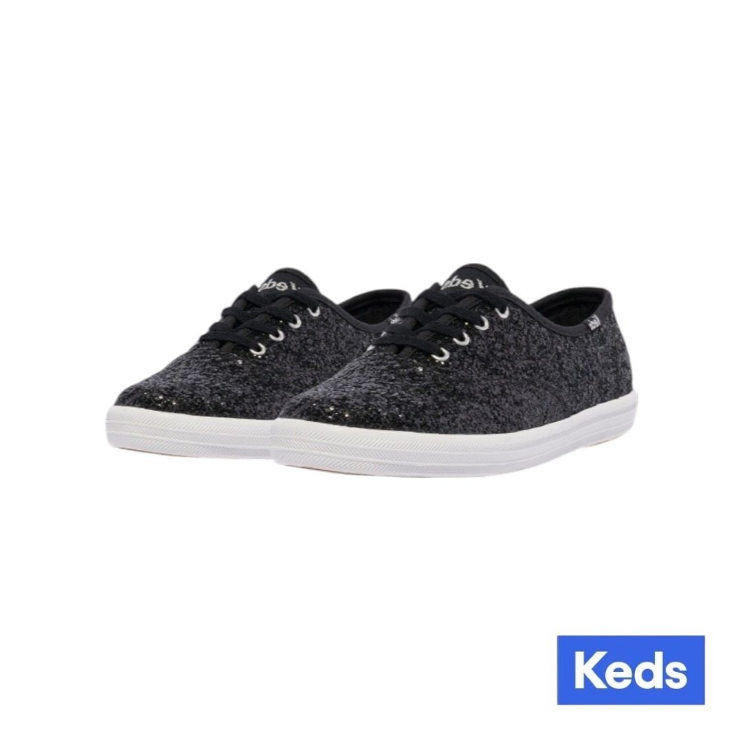 Keds CHAMPION GLITTER CEL 闪亮休闲鞋 女鞋 WF66850 - 女款休闲鞋 - 真皮 