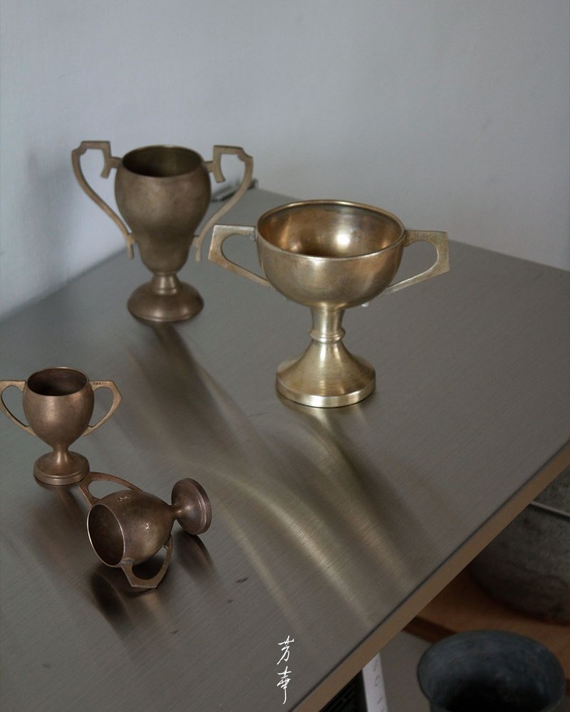 黄铜奖杯 - 摆饰 - 铜/黄铜 