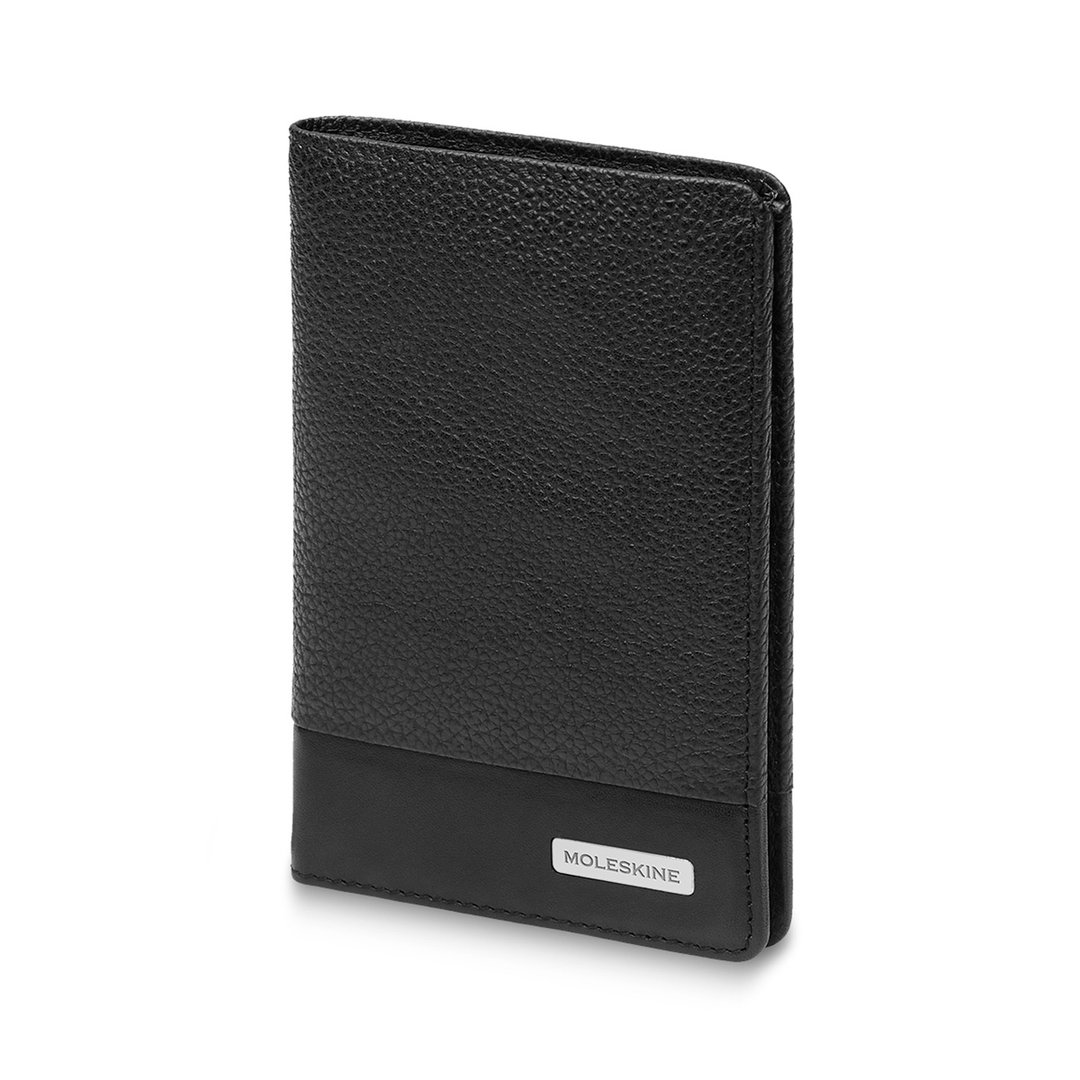 _勿上架_【优惠特卖】MOLESKINE 经典 MATCH 皮革直式皮夹 - 黑 - 皮夹/钱包 - 真皮 黑色