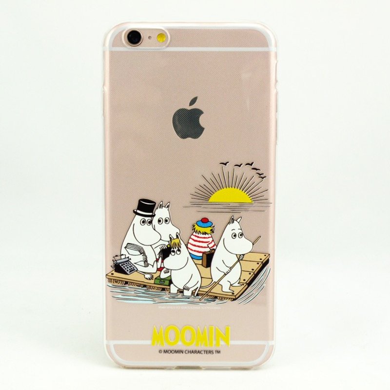 Moomin正版授权-噜噜米奇幻漂流 透明防撞空压手机壳 - 手机壳/手机套 - 硅胶 透明
