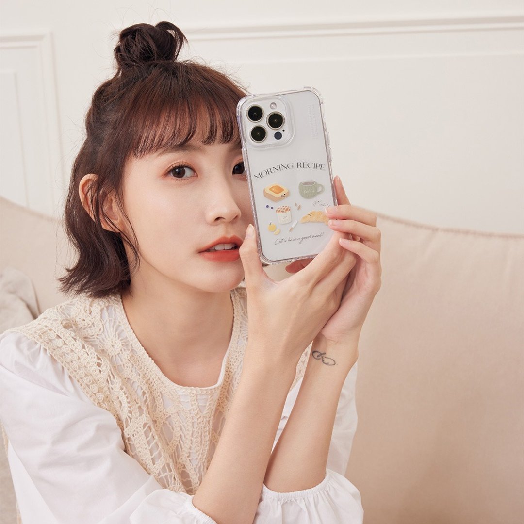 Meigo美好晨食抗黄防摔MagSafe iPhone手机壳 - 手机壳/手机套 - 塑料 多色