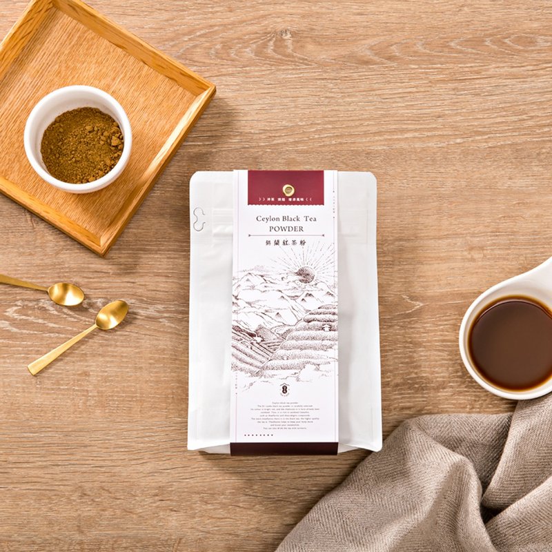 【百二岁】冲调烘焙DIY茶粉 - 锡兰红茶粉 - 茶 - 新鲜食材 红色
