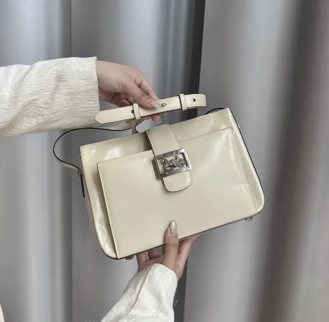中古包 Celine 思琳 气质奶白色马车 肩背包/斜背包 - 手提包/手提袋 - 真皮 白色