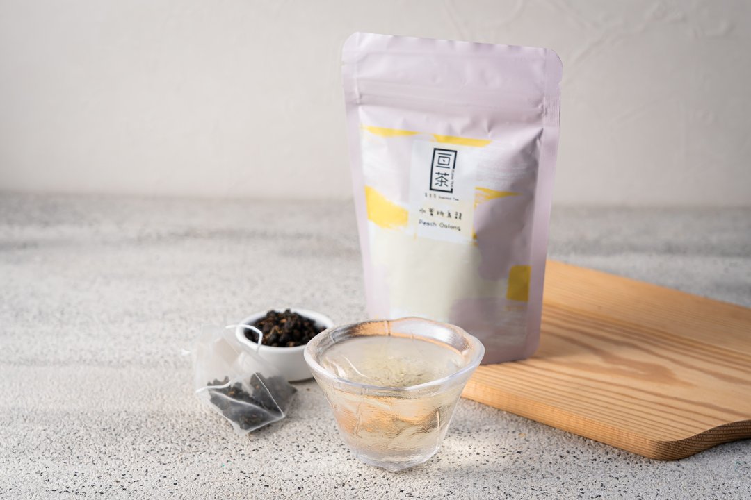 【水蜜桃乌龙茶包】水果 窨香 原叶立体茶包  5入  |亘茶 - 茶 - 浓缩/萃取物 
