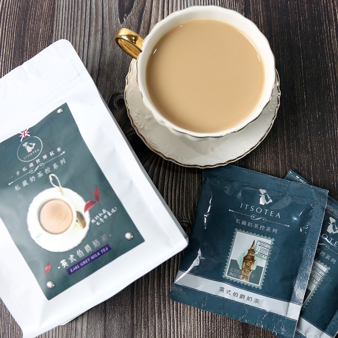 奶茶控 | 英式伯爵奶茶 8 入/袋 奶茶粉 送礼 - 茶 - 新鲜食材 白色