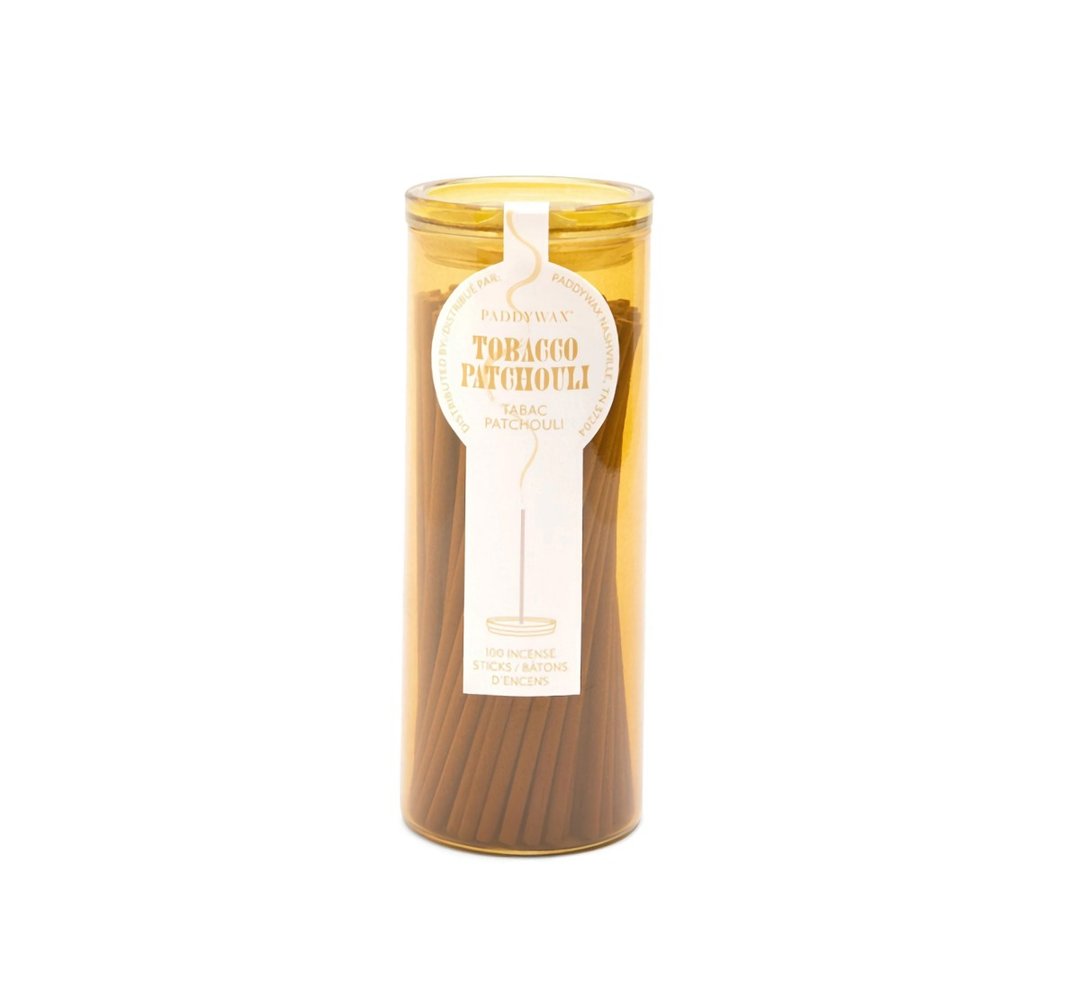 Paddywax Haze Incense Tobacco Patchouli烟叶广藿香天然线香组 - 香薰/精油/线香 - 其他材质 黑色