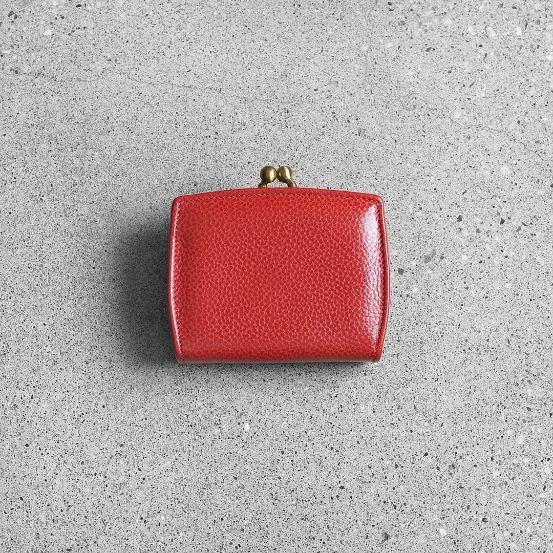 Vintage Coach 口金零钱包 - 零钱包 - 真皮 红色