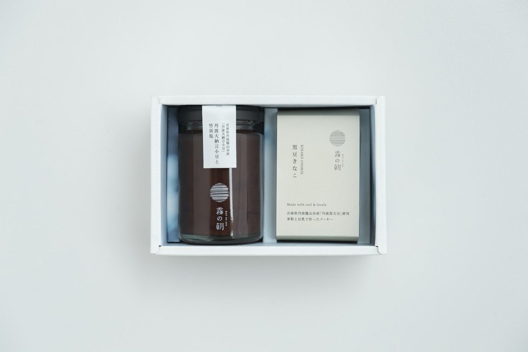 Azuki jam and soybean flour cookie set - 果酱/抹酱 - 新鲜食材 