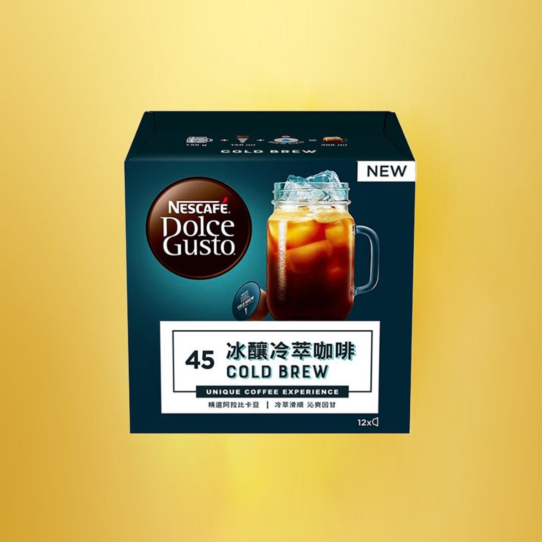 【Dolce Gusto】 雀巢多趣酷思 冷萃咖啡胶囊12颗x3盒入 - 咖啡 - 其他材质 