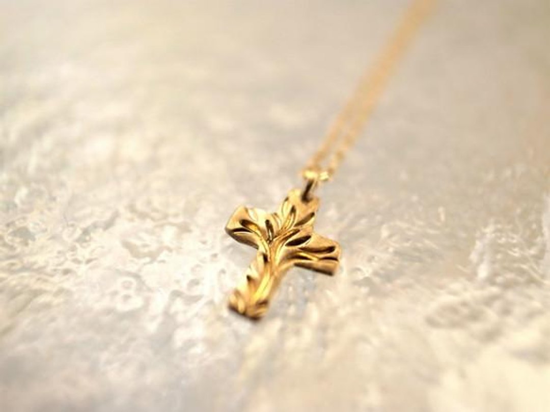 18K Gold Handmade Necklace Cloth for Ladies - 项链 - 贵金属 金色