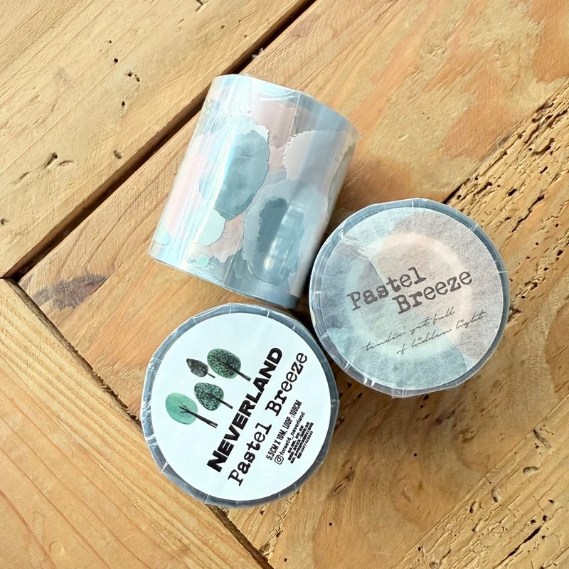 醺粉微风  亮面PET胶带 - 纸胶带 - 塑料 