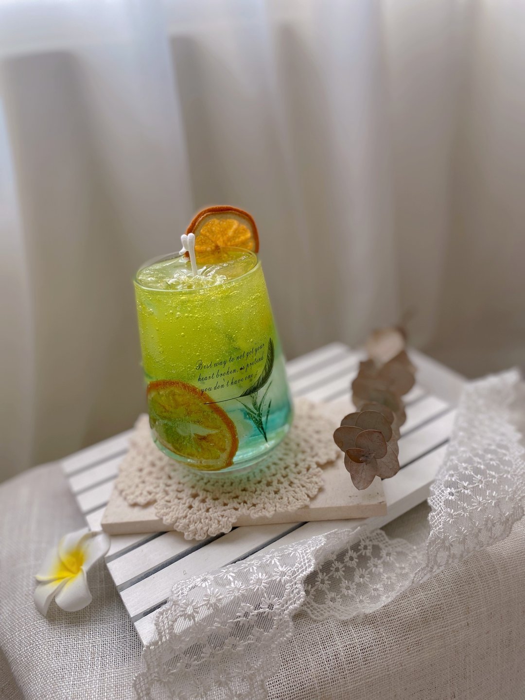 夏日鸡尾酒蜡烛・可自选香味 - 蜡烛/烛台 - 蜡 