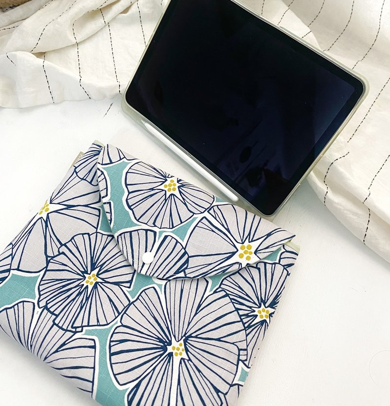 hairmo三角信封平板保护套(手帐/手机/ipad/电子阅读器) - 平板/电脑保护壳 - 棉．麻 蓝色
