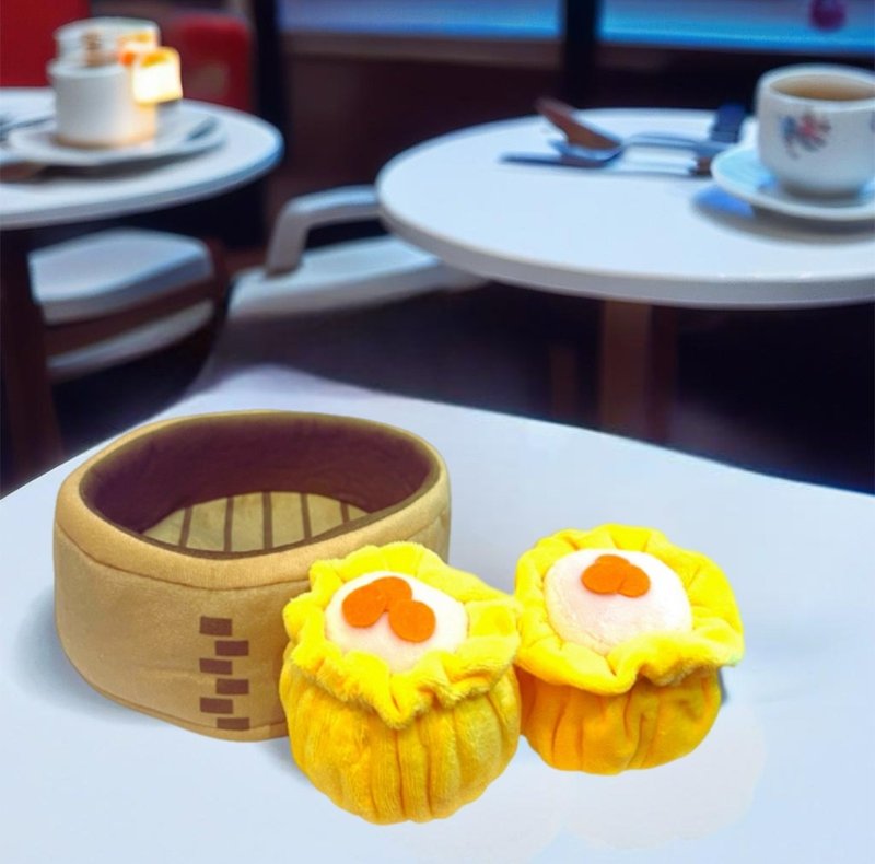 Wooffoo 烧卖宠物玩具 Siu Mai - 玩具 - 聚酯纤维 黄色