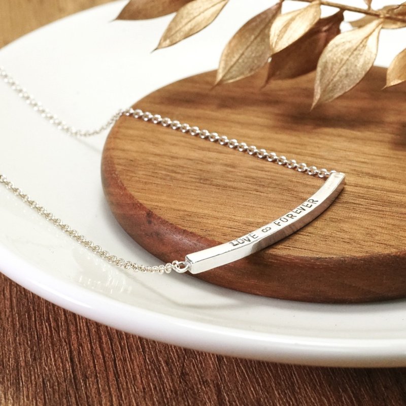 极简微笑 纯银项链 银饰体验课 ART64微风南山 银饰手作 文化币 - 金工/饰品 - 纯银 