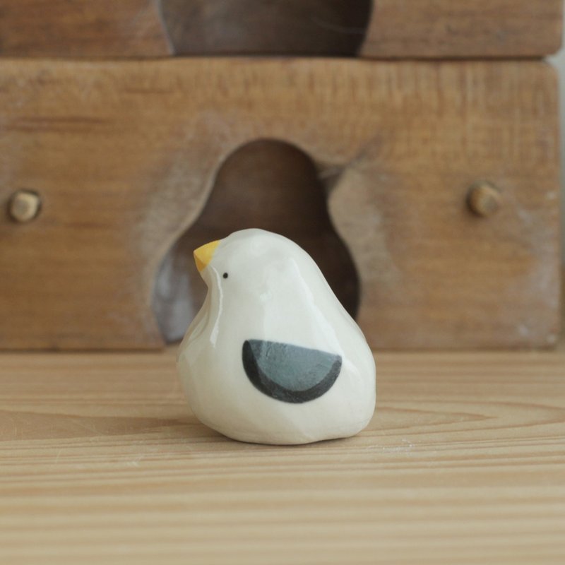 【Summer bird】Seagull / Blue - 摆饰 - 陶 蓝色