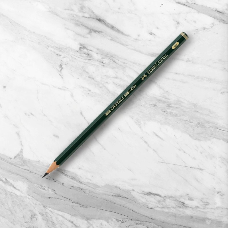 Faber-Castell 顶级素描绘图9000铅笔5B/打(原厂正货) - 其他 - 其他材质 黑色
