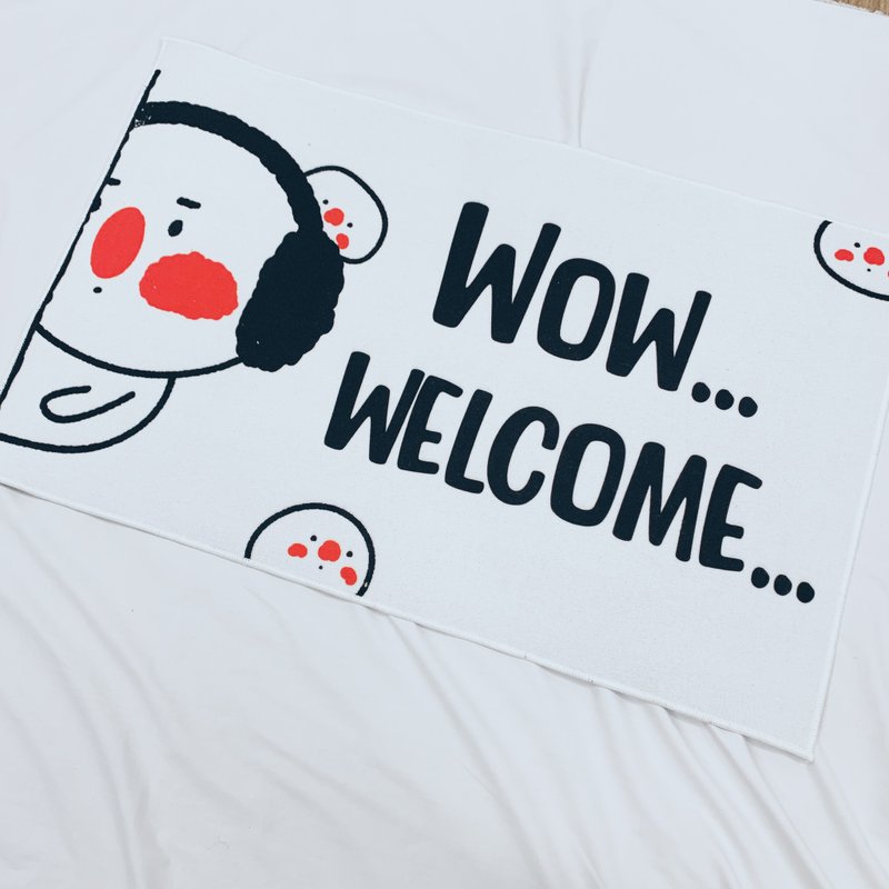 BIUBIU & 豆豆地毯 Welcome Home - 地垫/地毯 - 其他材质 白色