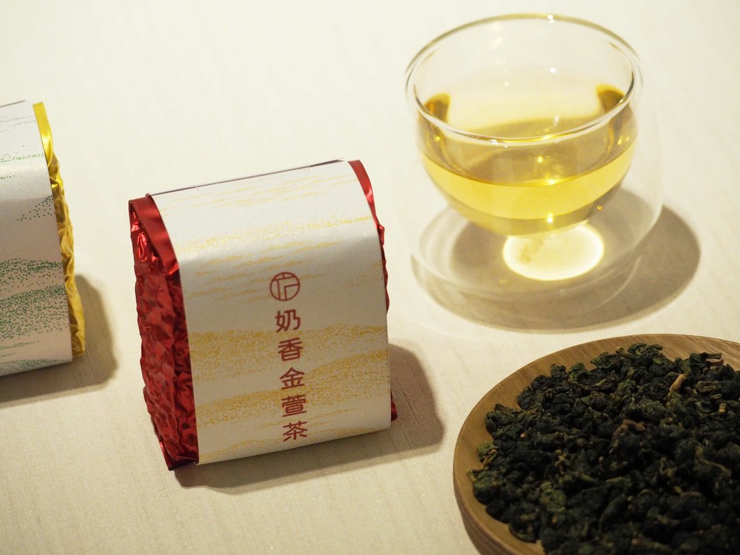 【台湾阿里山春茶】奶香金萱 高山乌龙茶75g - 茶 - 其他材质 红色