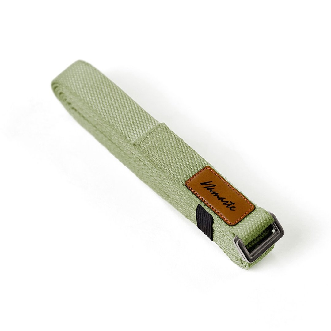 【NAMASTE】Iyengar Yoga Strap 艾扬格瑜珈绳(长300cm) - 薄荷绿 - 运动/健身用品 - 棉 绿色