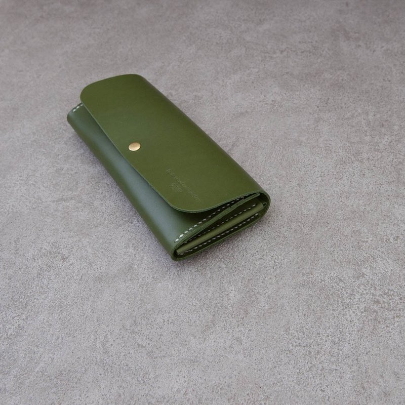 长夹 皮夹 钱包 DIY 手作皮件 体验课程 台中 审计新村 - 皮件 - 真皮 