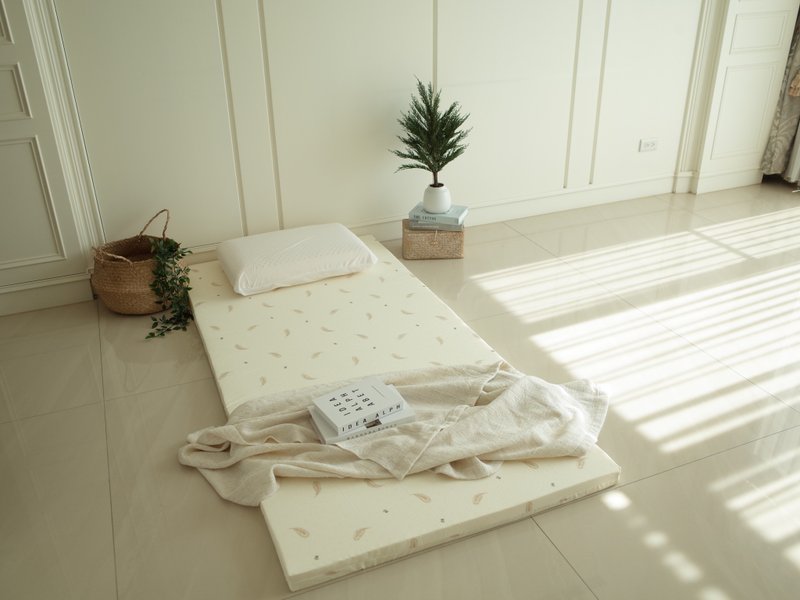 开学商务舱-乳胶床垫-乳胶枕-纯棉床包两用被组 - 寝具 - 棉．麻 