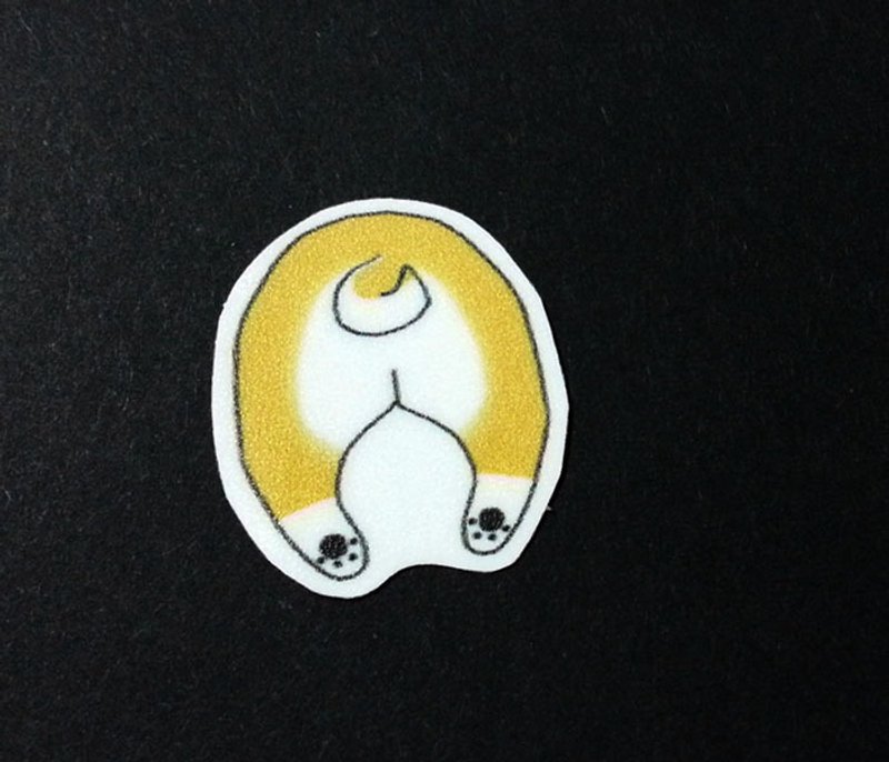 狗屁(股) 贴纸组 - 贴纸 - 纸 