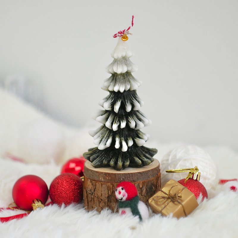 The clean scent 圣诞树蜡烛 - 蜡烛/烛台 - 蜡 