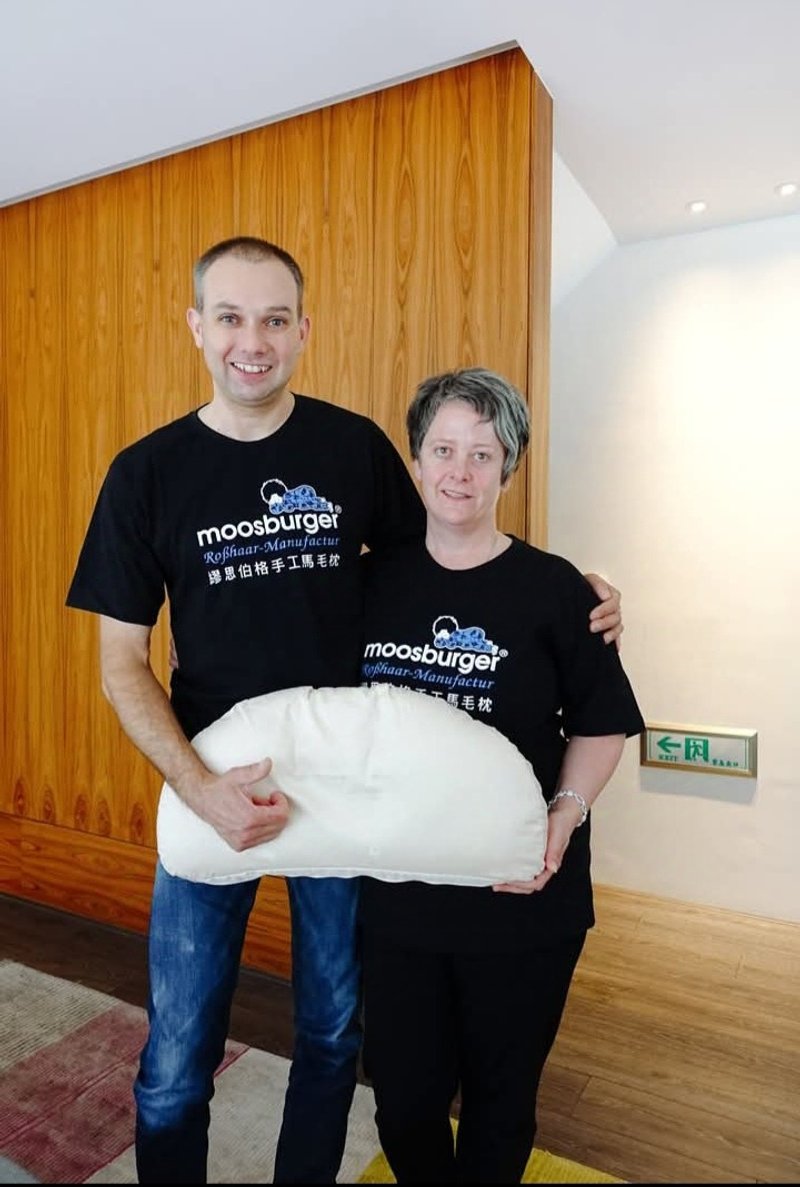 马毛侧睡 B 枕 ( 牛尾毛弹簧填充 ) - 枕头/抱枕 - 其他材质 