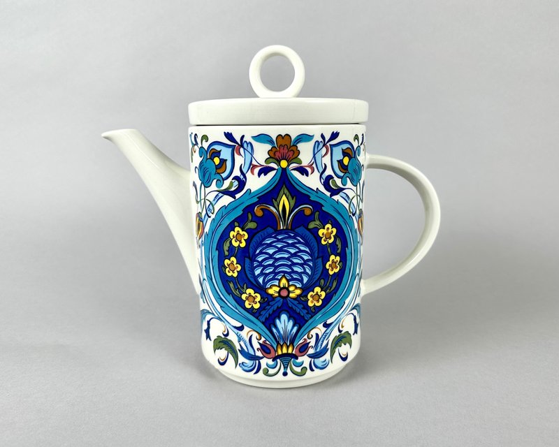 Villeroy & Boch 咖啡或茶壶伊兹密尔系列卢森堡 1973 年 - 锅具/烤盘 - 瓷 蓝色