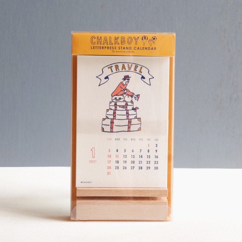 CHALKBOY 2021 Desk Calendar - 其他家具 - 其他材质 白色