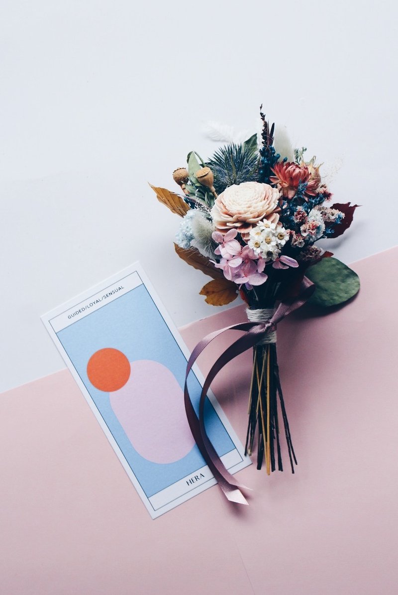 Dry Flower Bouquet!! 【天后-Hera】干燥花 TFC花束 花束 摆饰 - 干燥花/捧花 - 植物．花 多色