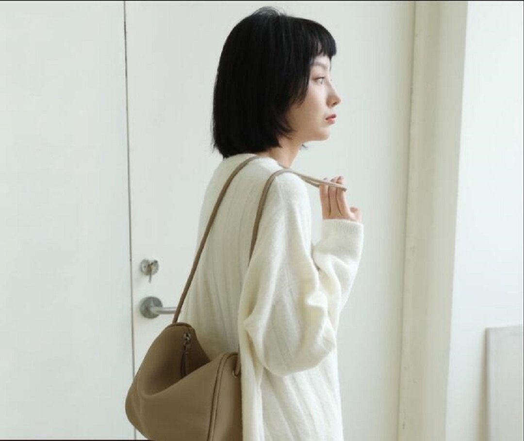 JOYDIVISION togo皮荔枝纹 单肩斜挎女包 高级感通勤小众ins包包 - 侧背包/斜挎包 - 真皮 