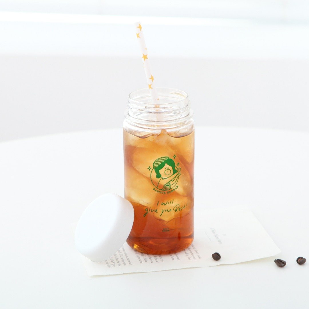 哈啰登登系列 粉彩冷瓶 04.Barista 登登 - 水瓶/水壶 - 环保材料 