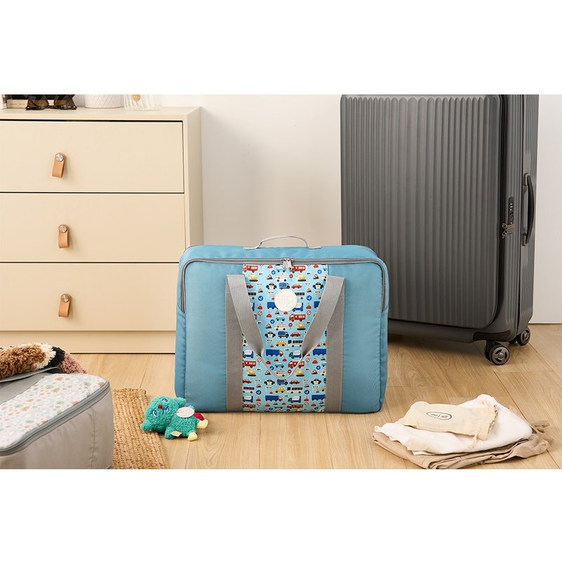 装满满魔术午安行李袋-最爱小汽车 - 行李箱/行李箱保护套 - 聚酯纤维 蓝色