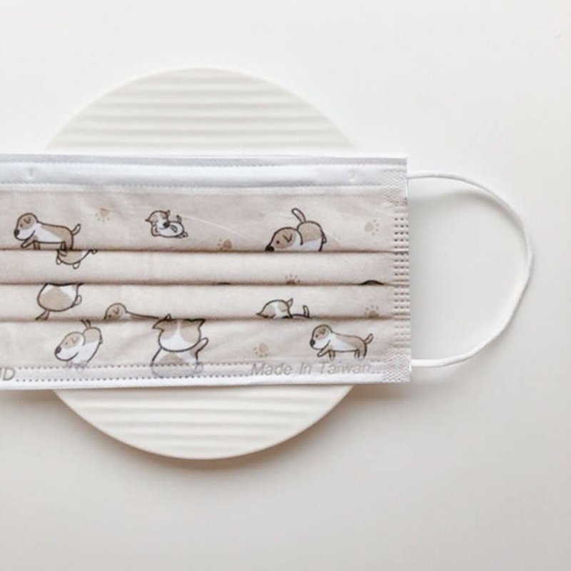 【无藏XDix2底迪】淡橘色/成人医疗口罩/5入装/10入盒/50入盒装 - 口罩 - 其他材质 多色